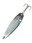 Crocodile Spoons Silver Color with Treble Hook 2oz 6 Pieces