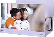 Phone Screen Magnifier,3D Screen Magnifier Amplifier, HD Amplifier Projector for Movies, Videos and Games. Foldable Phone Stand with Screen Amplifier for All Smart Phone