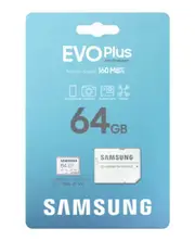 Samsung 64GB Micro SDXC EVO Plus Gen2 Memory Card