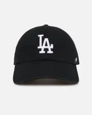 [47 Brand] 47 Brand Los Angeles Dodgers 'Dodgers Summer Colour Wheel' 47 Clean Up Strapback Black - Size ONE ONE Black