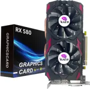 AMD Radeon RX 580 Graphics Card, 8GB, GDDR5, 256 Bit, Directx 12, PCI Express 3.