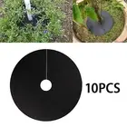10 Count 52cm Mulch Tree Rings for Weed Control, Tree Protector Mat Easy to Use