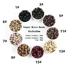 200Pcs Micro Beads for Hair Extension Copper40*36*60,28*23*70,34*30*60,30*26*60
