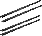 QASULER Car Door Edge Protector, for Jeep, for Grand Cherokee II WJ WG 1998-2005 4 Pcs Window Sealing Strips Car Roof Weatherstrip Seal