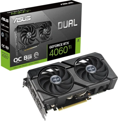 ASUS nVidia GeForce DUAL-RTX4060TI-8G-EVO RTX™ 4060 Ti EVO OC Edition 8GB GDDR6