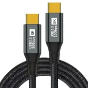 USB C to USB C Cable Type C Fast Charging Cord for iPhone 15 16 Samsung MacBook
