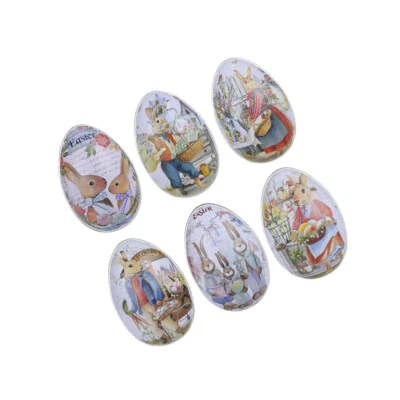 Easter Egg Candy Tin Box