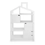Quinta Shelf Unit with Storage White