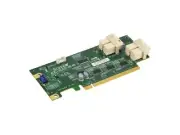 Supermicro Low Profile 12.8 Gb/s Quad-Port NVMe Internal Host Bus Adapter