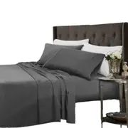 Charcoal Soft Cooling Bamboo Sheet Set