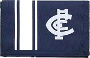 Carlton Blues AFL Footy GT Velcro Wallet