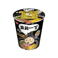 在飛比找momo購物網優惠-【NISSIN 日清】出前一丁黑蒜油豬骨湯味速食麵(杯麵 7