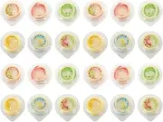 Abaodam 24Pcs Comfortable Condoms Latex Thin Condoms Colorful Flower Condoms Healthy Safe Sleeve Sensitive Lifestyles