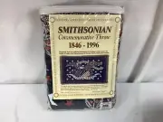 Smithsonian 1846-1996 American Eagle Cotton Throw New in Package
