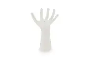VTWonen Matte Ecomix Hand Wide White 24cm Candle Holder