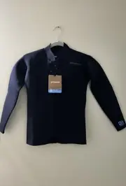 Patagonia R1 Lite Yulex Wetsuit Top Men’s Size Small Black Long Sleeve NWT