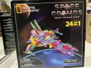National Geographic Space Cosmos Lighted Laser Pegs 24 in 1 Brand New