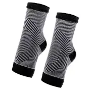 1Pair Protective Ankle Compression Sleeve Socks Foot Support Brace Nylon Spandex