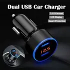 Car Phone Charger Cigarette Lighter Adapter LED Digital Voltmeter Car Parts 3.1A
