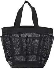 [AIMALL] Portable Mesh Shower Bag Caddy 8 Pocket Bathroom Tote Toiletry Bath Organizer AU