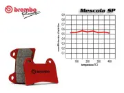BREMBO REAR BRAKE PADS SET FOR HARLEY DAVIDSON FLSTF FAT BOY 1584 2008 +