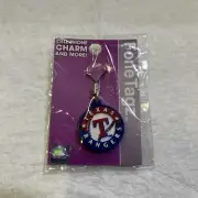 Texas Rangers Cell Phone Charm/ Strap. Fone Tagz. MLB. New