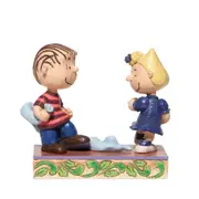 Peanuts by Jim Shore Linus and Sally Dancing Christmas Dance 6006935