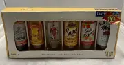 Luminarc Six Shot Glasses 2 Ounce Beefeater Stoli Kahlua Malibu Sauza Barware