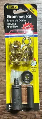 General Tools GROMMET KIT 71262 Brass 24 Sets 3/8" Dia. - Canvas, Tents, Awnings