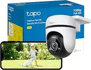 Tapo Outdoor Panoramic 1080P Full HD Outdoor/Tilt WiFi Security Camera, 360° Intelligent Motion Detection, IP65, Weather Resistant, Night Vision, SD Card Storage and