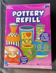 Pottery Studio Refill DIY toy, creative, craft, art pottery refill 16850