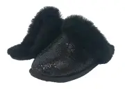 UGG SCUFFETTE II MIRROR BALL WOMEN SLIPPERS BLACK US 6 /UK 4 /EU 37 /JP 23
