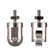 Dial Indicator Roller Contact Point Dial Gauge Accessories 0.39” (10mm) Diameter
