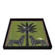 Ortigia Sicilia Green Square Tray