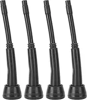 Milking Machine Liner Teat Cup, 4PCS 00U Milking Machine Liners Black Rubber Teat Cup Liners Accessories for Goat Milker