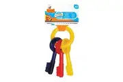 Dog Chewing Toy by Nylabone Keys Bacon Nylon Thermoplastic Xs Size Puppies