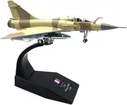 Replica Pre-Build Aircraf Metal 1/100 Scale for Dassault Mirage Mirage 2000c France Air Force Fighter Military Aircraft Model Collection Display Collection Gift Display