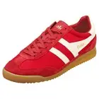 Gola Tornado Mens Fashion Trainers in Red Off White