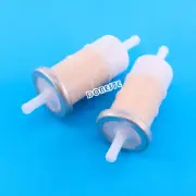 2x Universal Fuel Filter Inline Diesel Generator Pressure Washer 1/4" Fuel Line