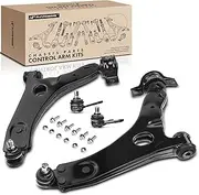 4Pcs Front Suspension Kit, Lower Control Arm & Ball Joint, Compatible with Ford Focus 2000-2004