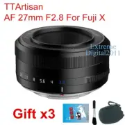 TTArtisan AF 27mm F2.8 Lens for Fujifilm XF Fuji X Mount X-T30 II X-T4 Camera