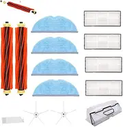 HARPRA Replace Mop Cloth Main Side Brush Filter Kit FIT for Robo*Rock T7 T7S Vacuum Cleaner (Set 7)