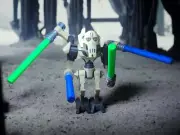 3D Printed Star Wars General Grievous Large Scale 8.5"- 9.5" Minifigure