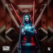 Gentle Giant Star Wars The Clone Wars Asajj Ventress Bust Artists Proof New
