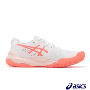 Asics 網球鞋 GEL-Challenger 14 女鞋 白 橘 粉 避震 耐磨 亞瑟膠 運動鞋 亞瑟士 1042A231101