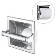Catzon Recessed Toilet Paper Holder Stainless Steel Roll Paper Holder-Brushed