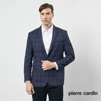 在飛比找PChome24h購物優惠-【pierre cardin 皮爾卡登】 男裝經典格紋休閒西