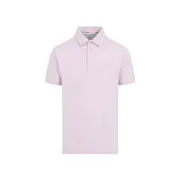 [Etro] Etro-Fuchsia Cotton Roma Printed Undercollar Polo-Uomo XL STAND