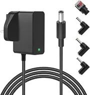 Newding 12V Power Supply, Universal 12 Volt 2A 1A 0.8A 0.5A Adapter for Home Appliances, CCTV Camera, Led Strips Lights, Router, Speakers, Yamaha Keyboards,External Hard Drive, with 4 Converter Plug