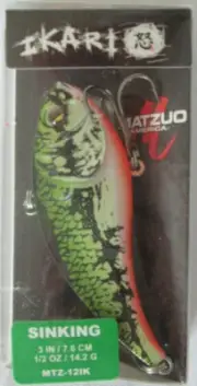 MATZUO IKARI (Anger) Shad - 1/2 oz. - 3" - Baby Bass